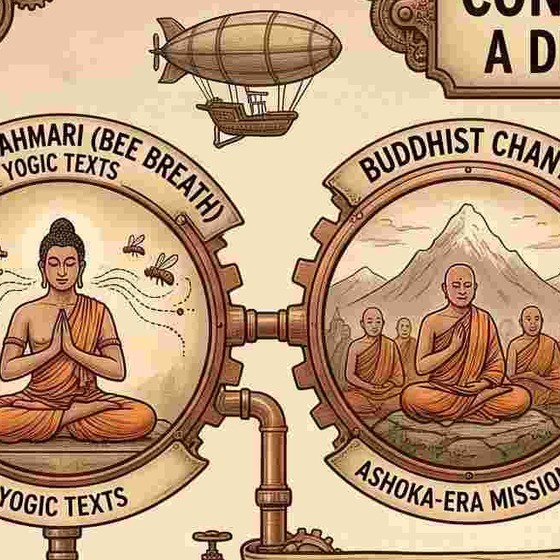 Buddhist chant, illustrated